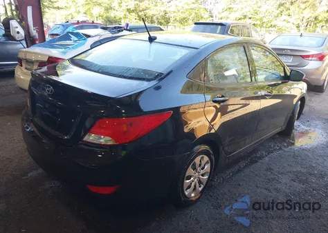 2016 Hyundai Accent Se z USA, uszkodzony, nr VIN KMHCT4AE0GU027607